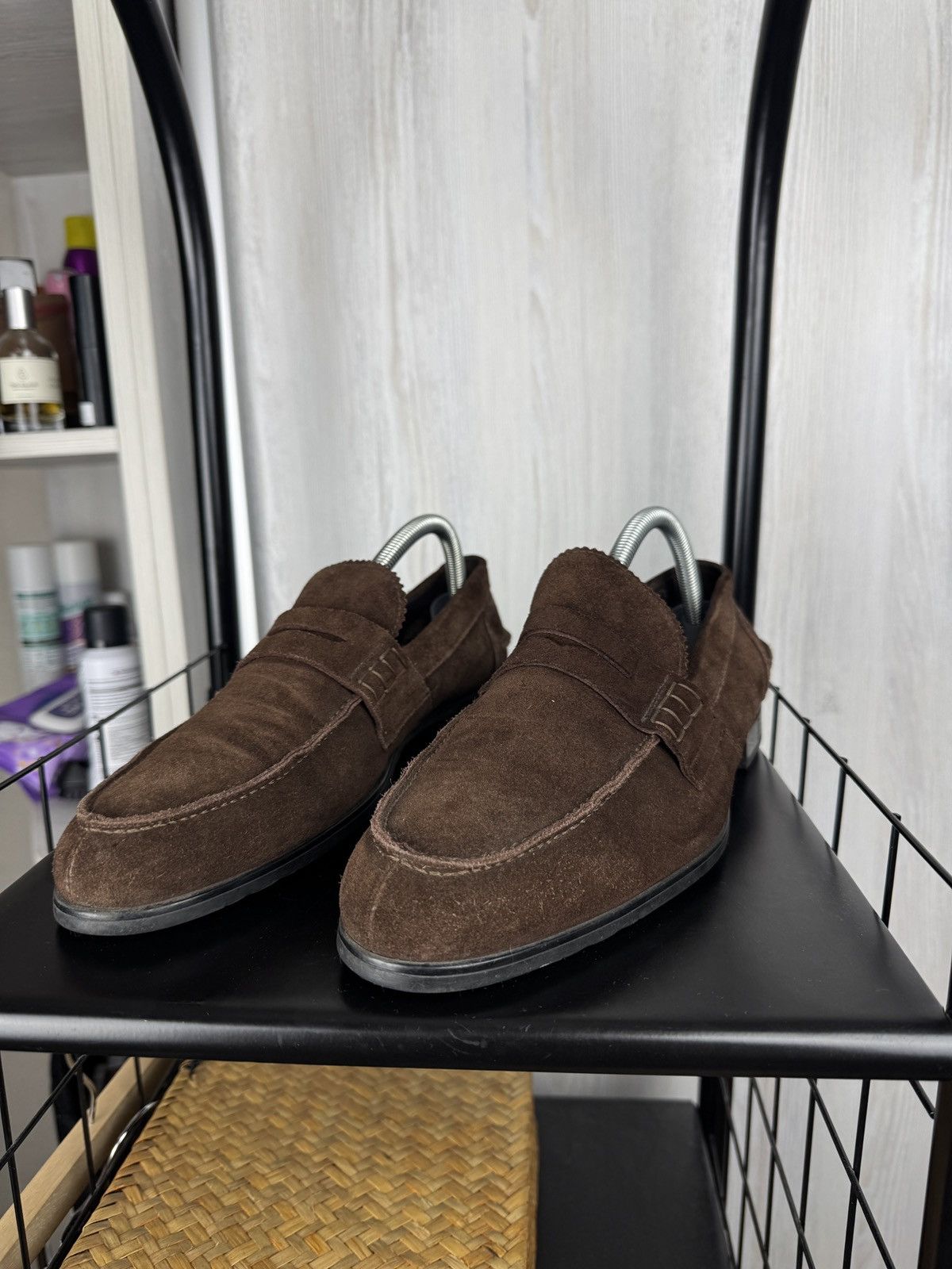 Doucal's Doucal’s brown suede penny loafers made in Italy size 41 Size US 8 / EU 41 - 7 Thumbnail