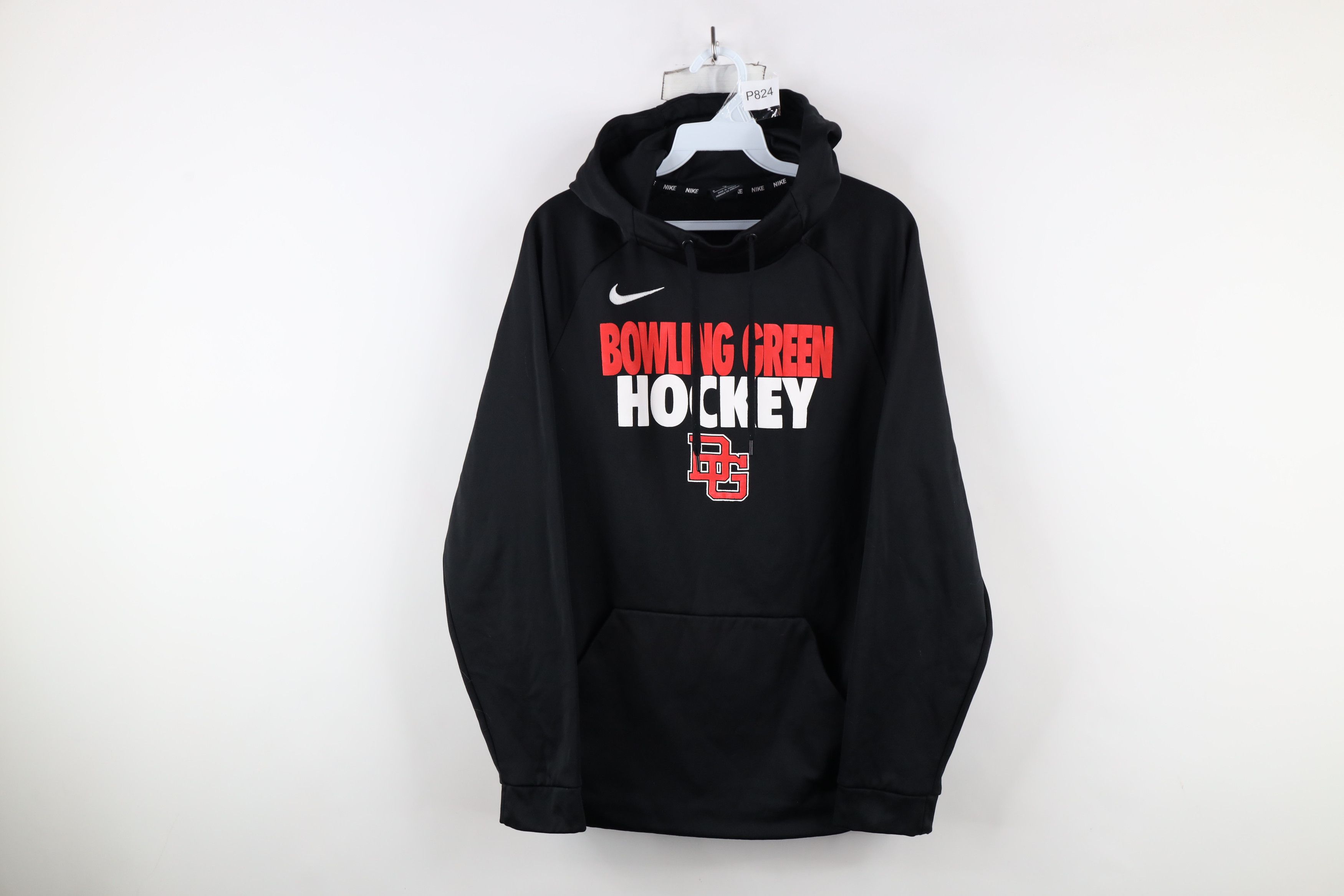 Nike Bowling Green State University Hockey Hoodie Black
