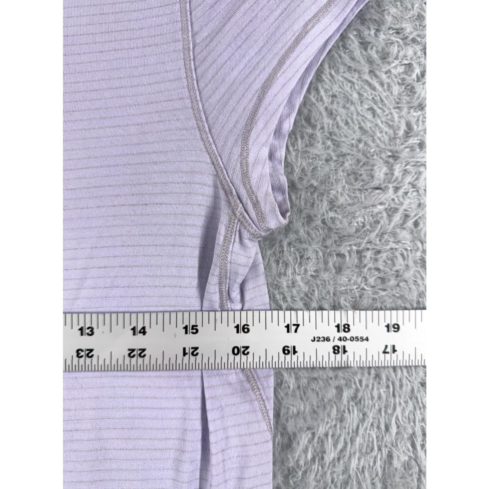 Lululemon Lululemon Shirt Women 4 Purple Casual Short Sleeve W3BIGS All Seasons Breathable Jersey Purple Size S / US 4 / IT 40 - 7 Thumbnail