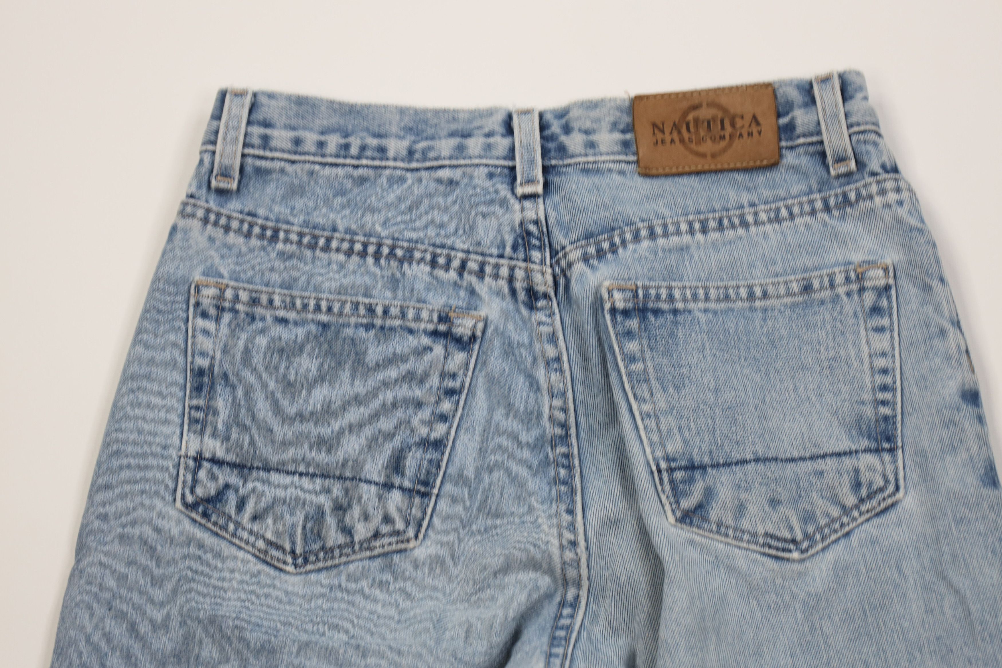 Nautica Vintage 90s Nautica Straight Leg Denim Jeans Blue Cotton USA Size 26" / US 2 / IT 38 - 11 Thumbnail