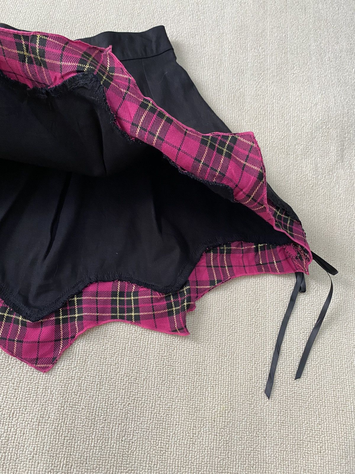 Hysteric Glamour × Japanese Brand × Le Grande Bleu (L.G.B.) Body Line crosses chain miniskirt Size 26" / US 2 / IT 38 - 5 Thumbnail