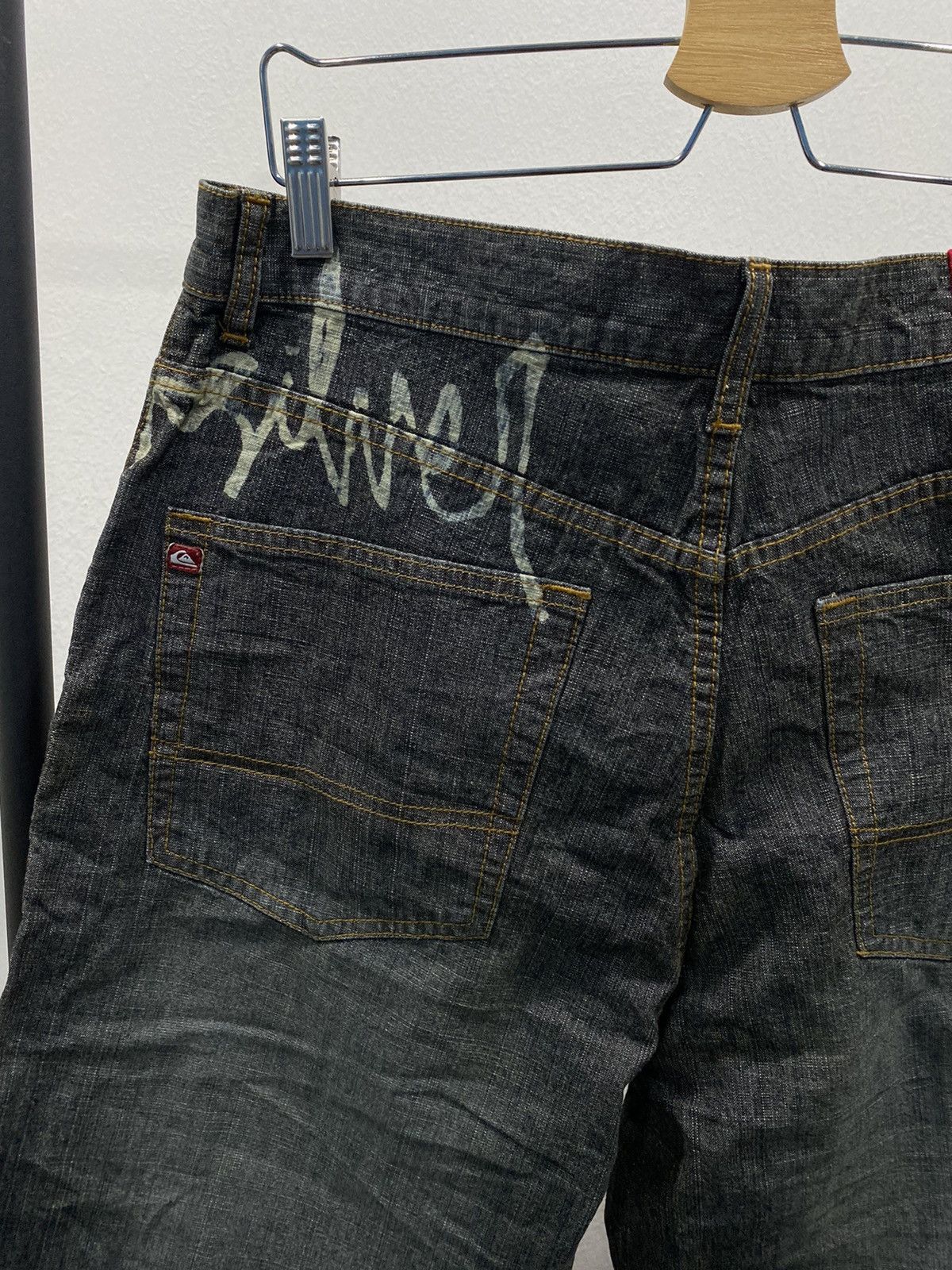 Vintage JORTS Vintage 90’s Quikjean Wide Baggy Shorts #cyber24 Size US 33 - 6 Thumbnail