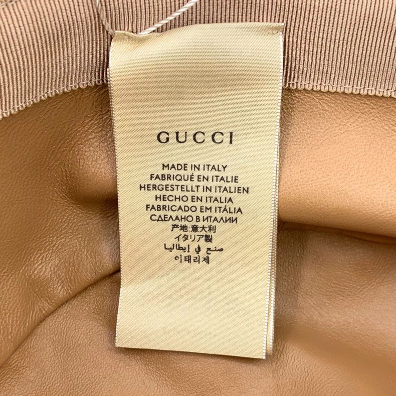 Gucci Gucci Dark brown cotton leather stitching horse buckle vel Size ONE SIZE - 9 Thumbnail