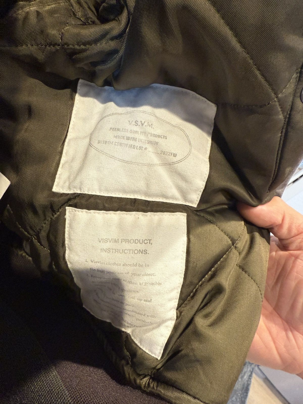 Visvim Visvim monroe jkt navy size4 Size US XL / EU 56 / 4 - 7 Thumbnail