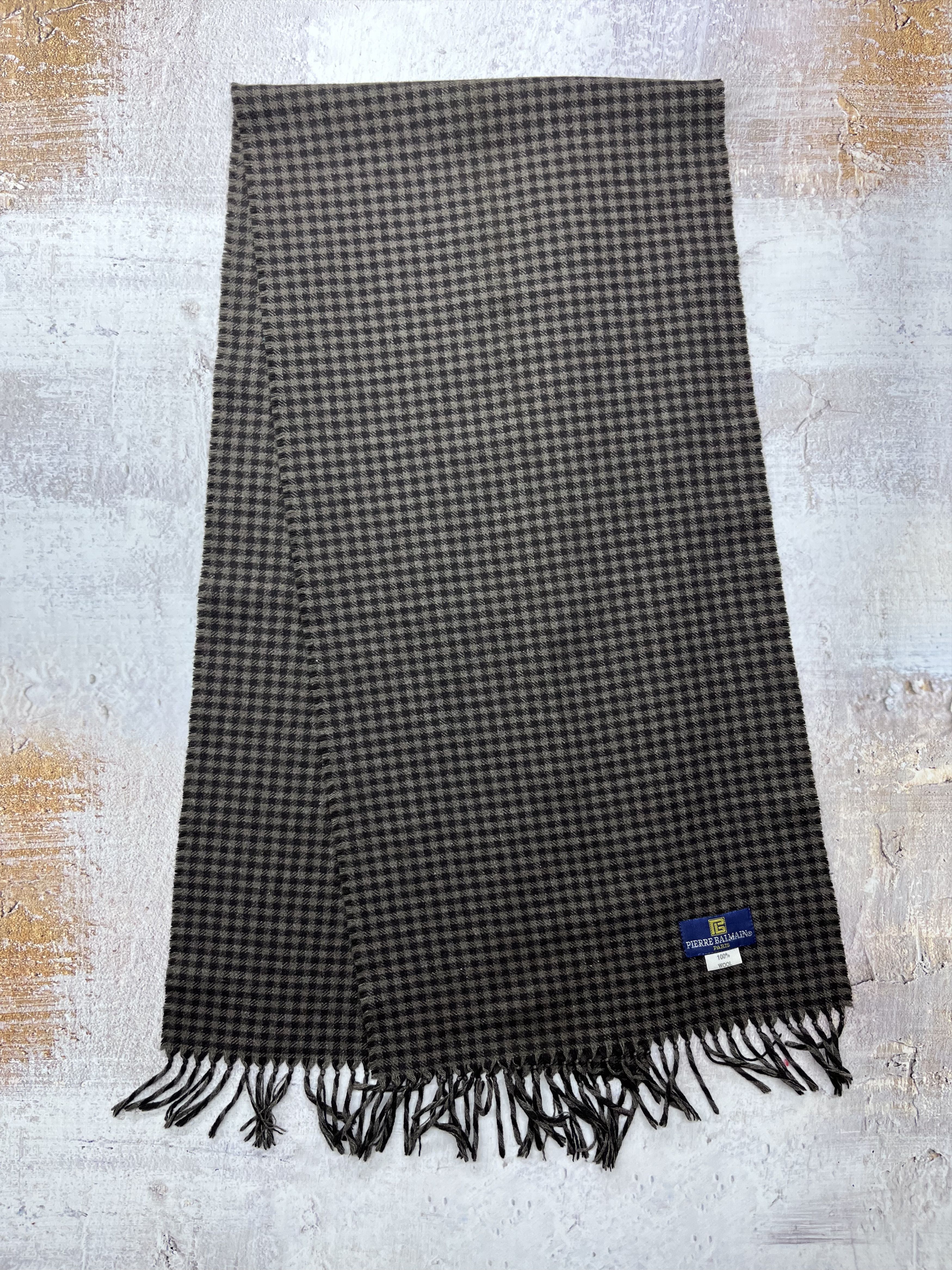 Pierre Balmain Vintage Wool Scarf Pierre Balmain Men’s Size OS Size ONE SIZE - 1 Thumbnail