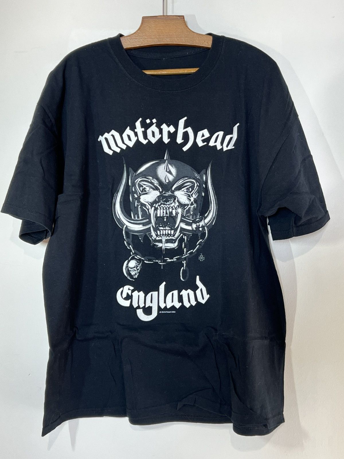 Band Tees Motorhead vintage shirt early 00s england Size US XL / EU 56 / 4 - 1 Thumbnail