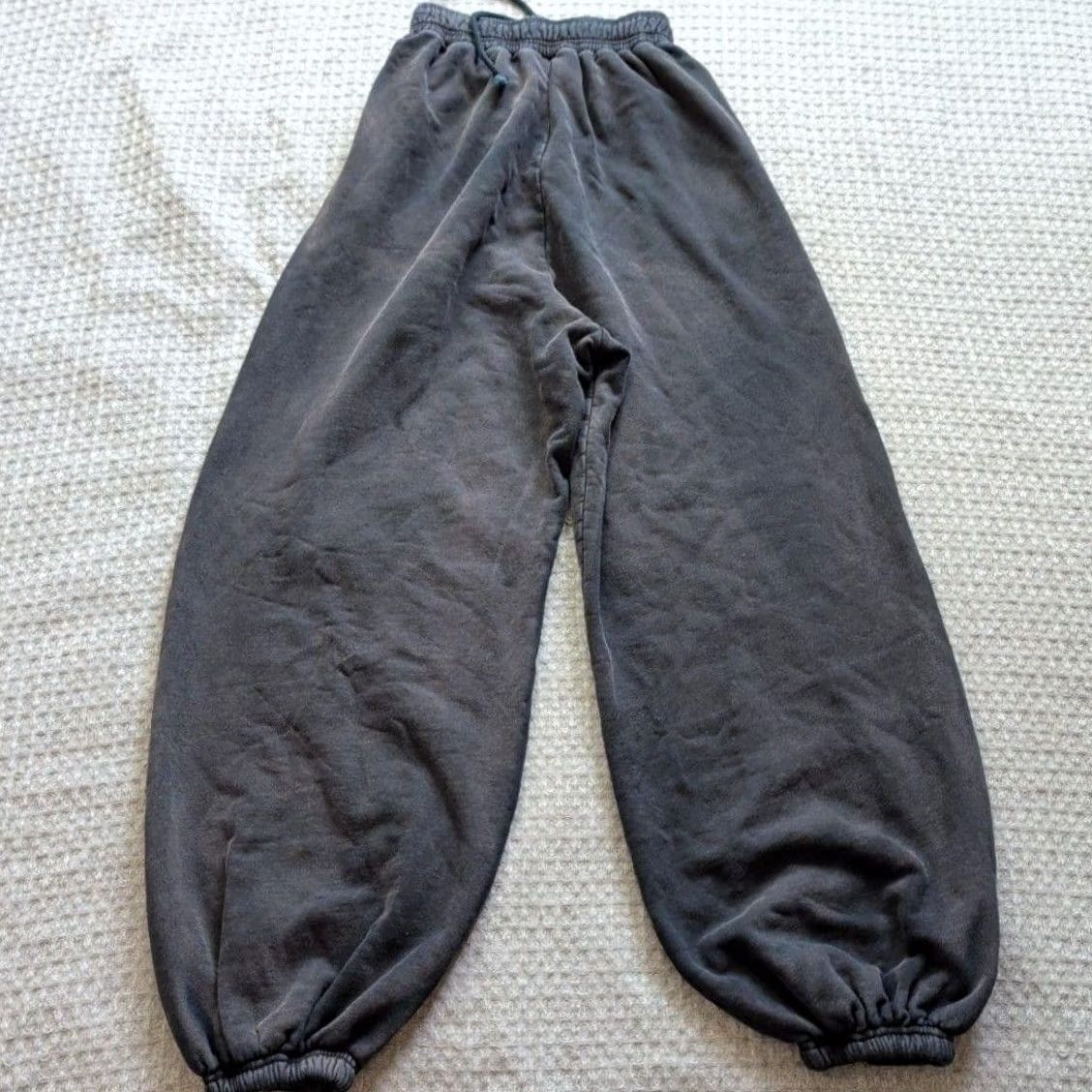 Siegelman Stable Pants Mens Xs Gray Fleece Organic Cotton Sweatpants Joggers Usa, Men's (Size 27) — image 4 of 6