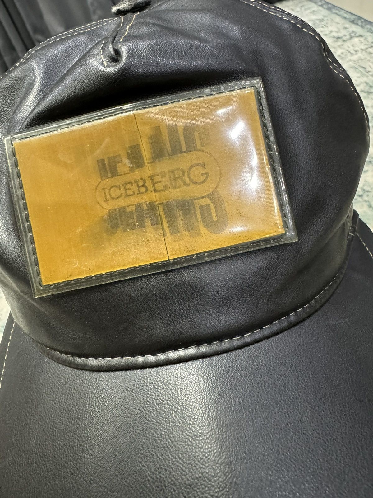Iceberg × Vintage VINTAGE ICEBERG JEANS LOGO CAP Size ONE SIZE - 5 Thumbnail