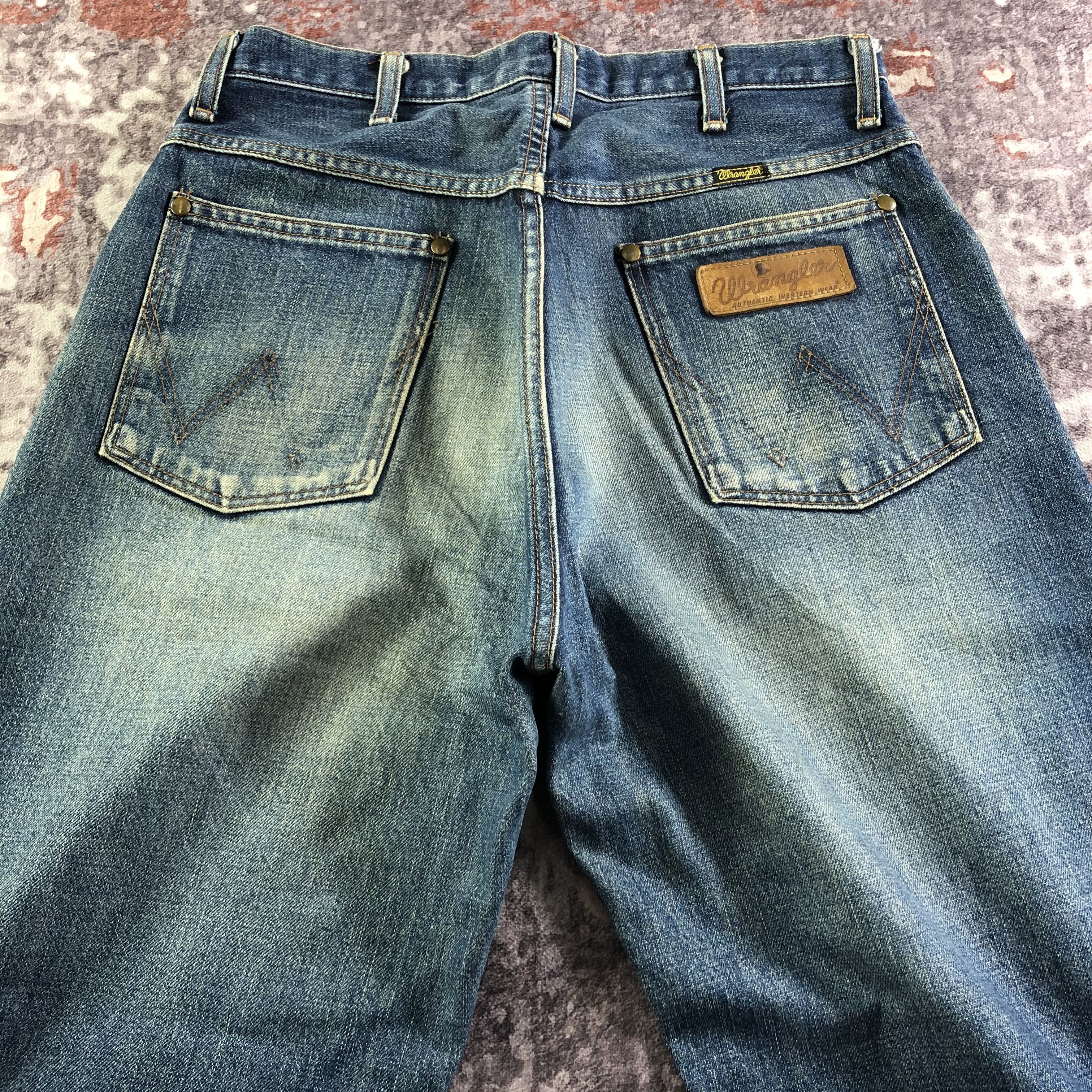 Vintage Vintage 90s Blue Bell Wrangler Selvedge Jeans-JM3544 Size US 31 - 5 Thumbnail