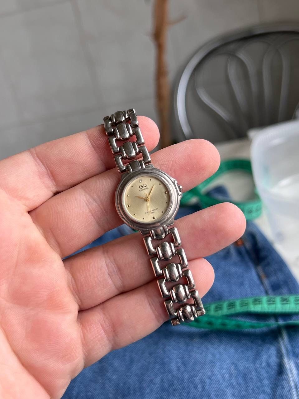 Japanese Brand × Vintage Vintage Japanese style futuristic Watch Link Q&Q 1999 Metal Size ONE SIZE - 4 Thumbnail