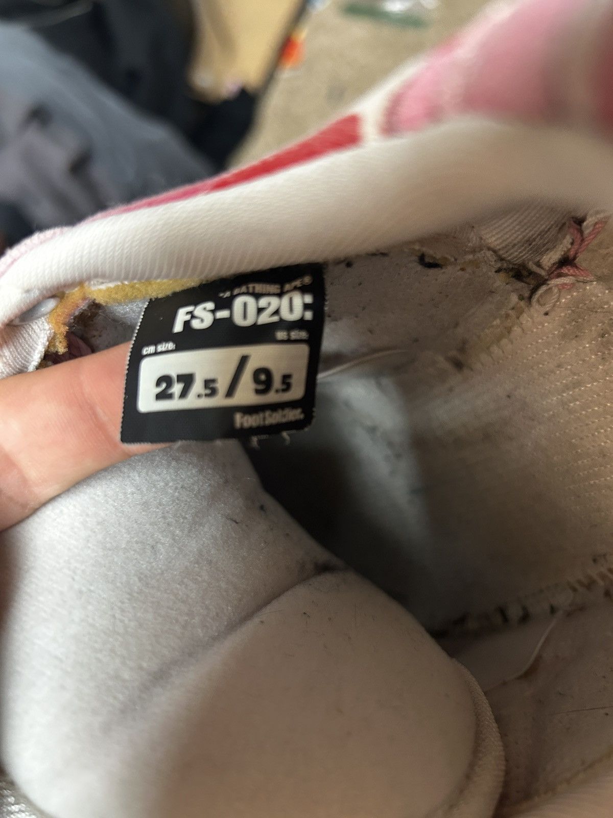 Bape × Kaws Kaws bape shell toe Size US 9.5 / EU 42-43 - 6 Thumbnail