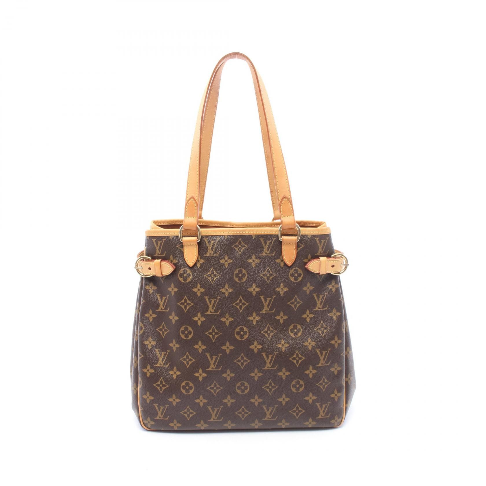 Louis Vuitton Louis Vuitton Louis Vuitton Batignolles Vertical Monogram Coated Canvas Tote Bag Textile Tote Bag M51153 DUTY FREE for USA Size ONE SIZE - 1 Thumbnail