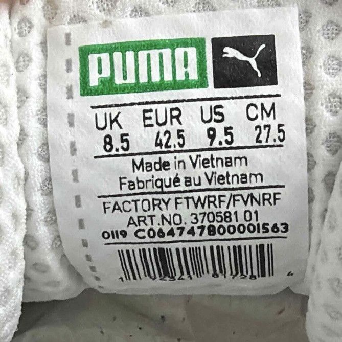 Ferrari × Puma NEW Puma RS-X Trophy Scuderia Ferrari White Rosso 370581-01 Size US 9.5 / EU 42-43 - 8 Thumbnail