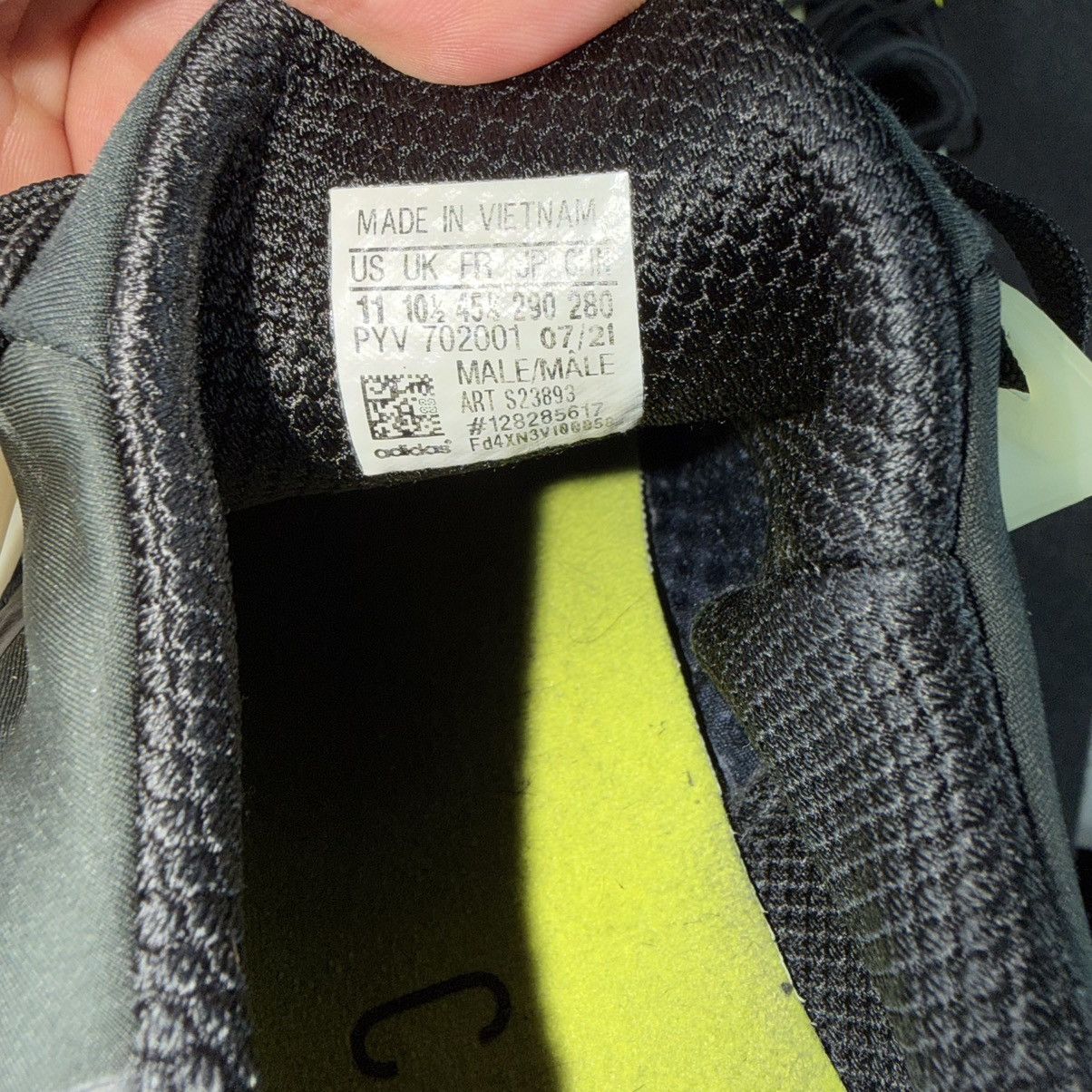 Adidas Adidas Ultraboost 21 COLD.RDY - Legend Ink Black Size US 11 / EU 44 - 6 Thumbnail