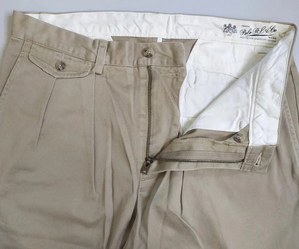 Polo Ralph Lauren Polo Ralph Lauren Whitman Relaxed Fit Trouser FTP 0102 Size US 33 - 5 Thumbnail