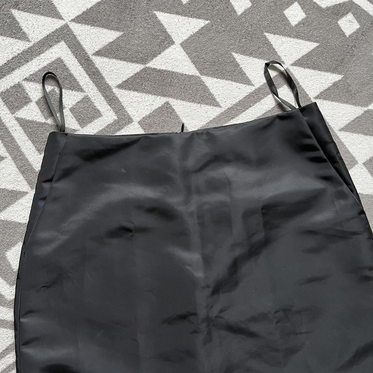 Prada Prada nylon triangle mini skirt Size 26" / US 2 / IT 38 - 6 Thumbnail