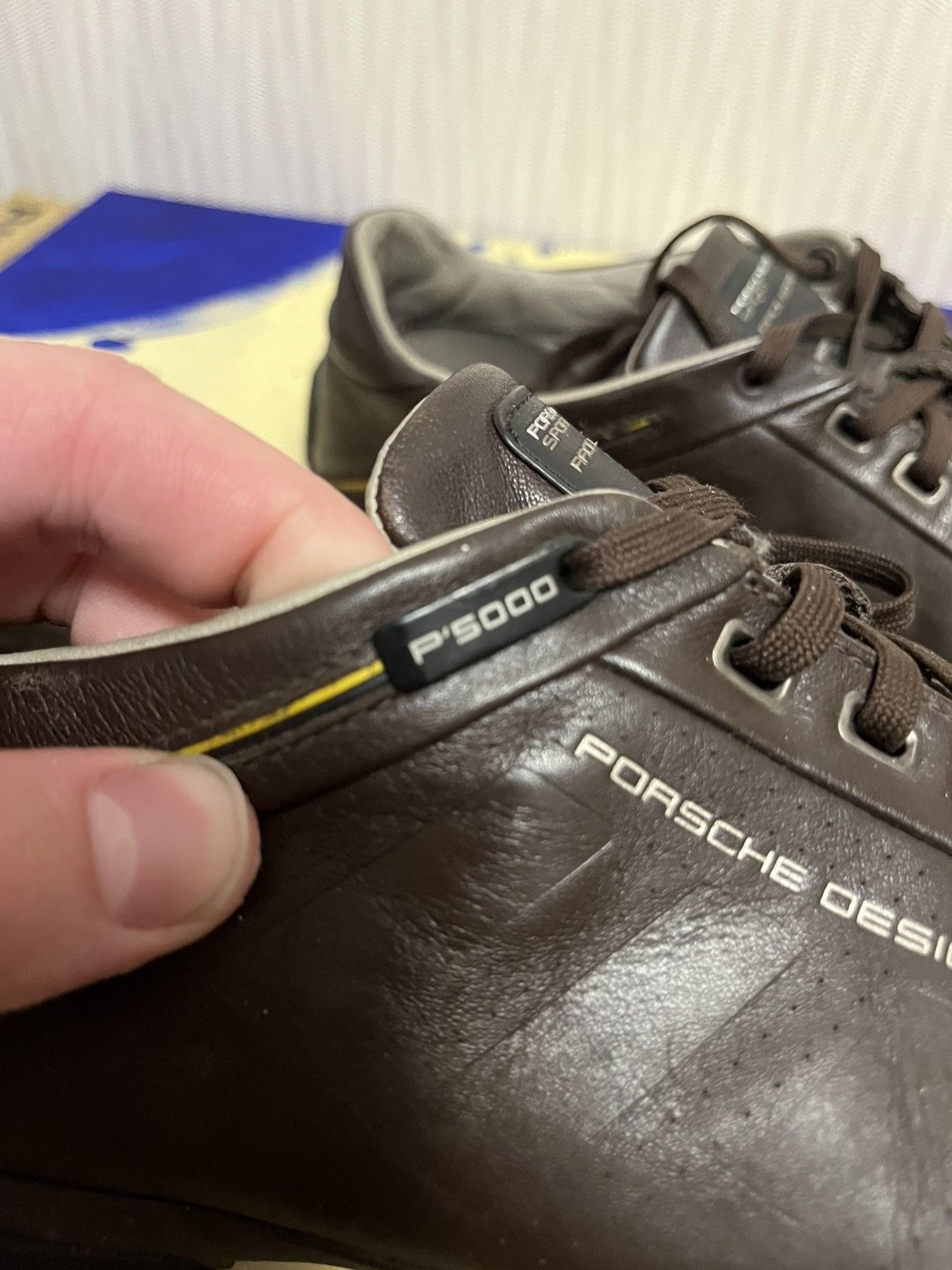 Adidas × Porsche Design VINTAGE race porsche design low pro leather sneakers Size US 7.5 / EU 40-41 - 5 Thumbnail