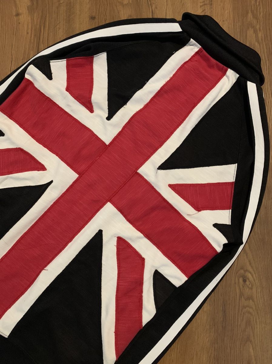 In The Attic × Japanese Brand × Vintage IN THE ATTIC tracktop jacket british flag punk rock style Size US L / EU 52-54 / 3 - 6 Thumbnail
