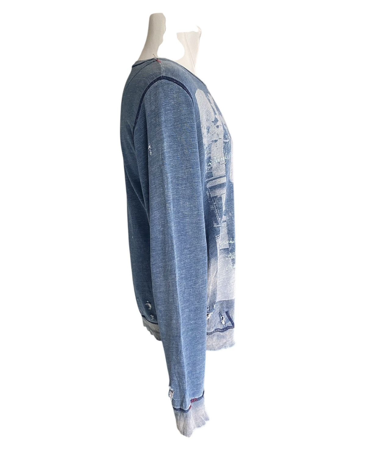 Diesel Rare🔥DIESEL Fullprint Design Distressed Size US L / EU 52-54 / 3 - 9 Thumbnail