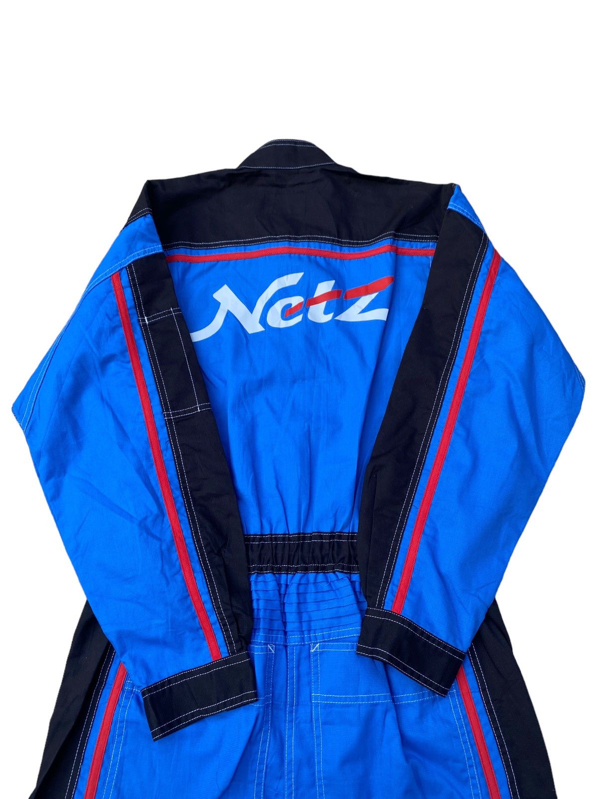 Japanese Brand Vintage Toyota Netz Overall Jumpsuit Size US 33 - 4 Thumbnail