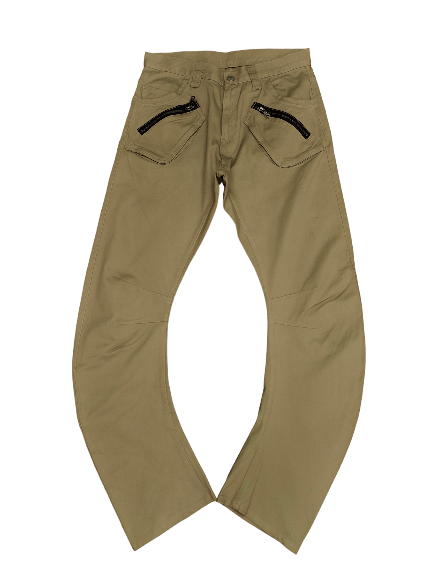 PPFM Curve Cut Chinos Pants Streetwear