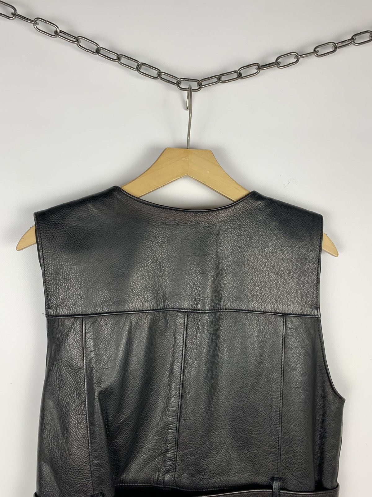Cowboy Equipment Vintage Leather Cowboy Multi Zip Jacket Avant Garde Size 14 Size XL / US 12-14 / IT 48-50 - 8 Thumbnail