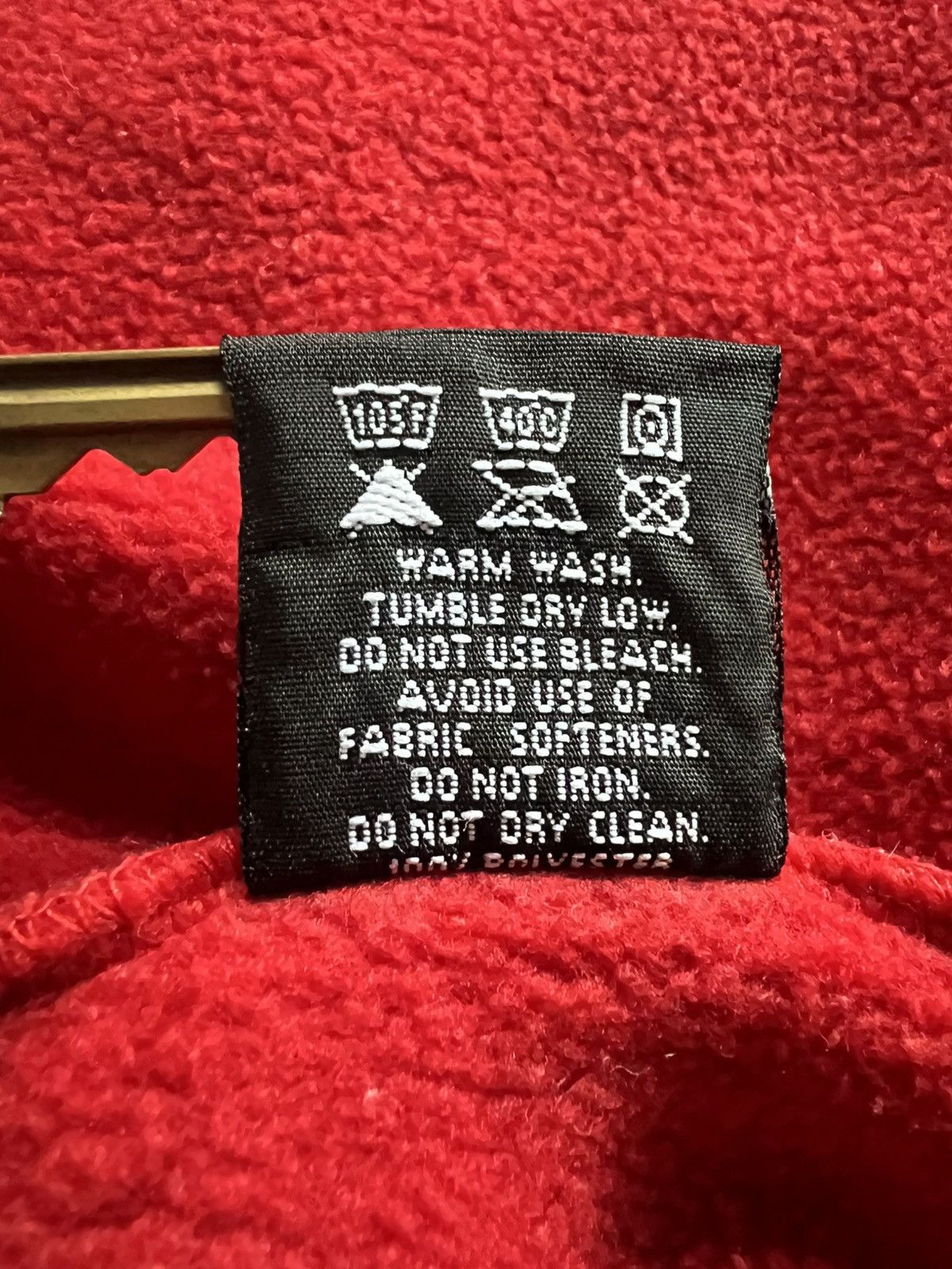 Vexed Generation Vexed Generation AW96 Red “Ninja” Fleece Full Zip Hoodie Size US M / EU 48-50 / 2 - 7 Thumbnail