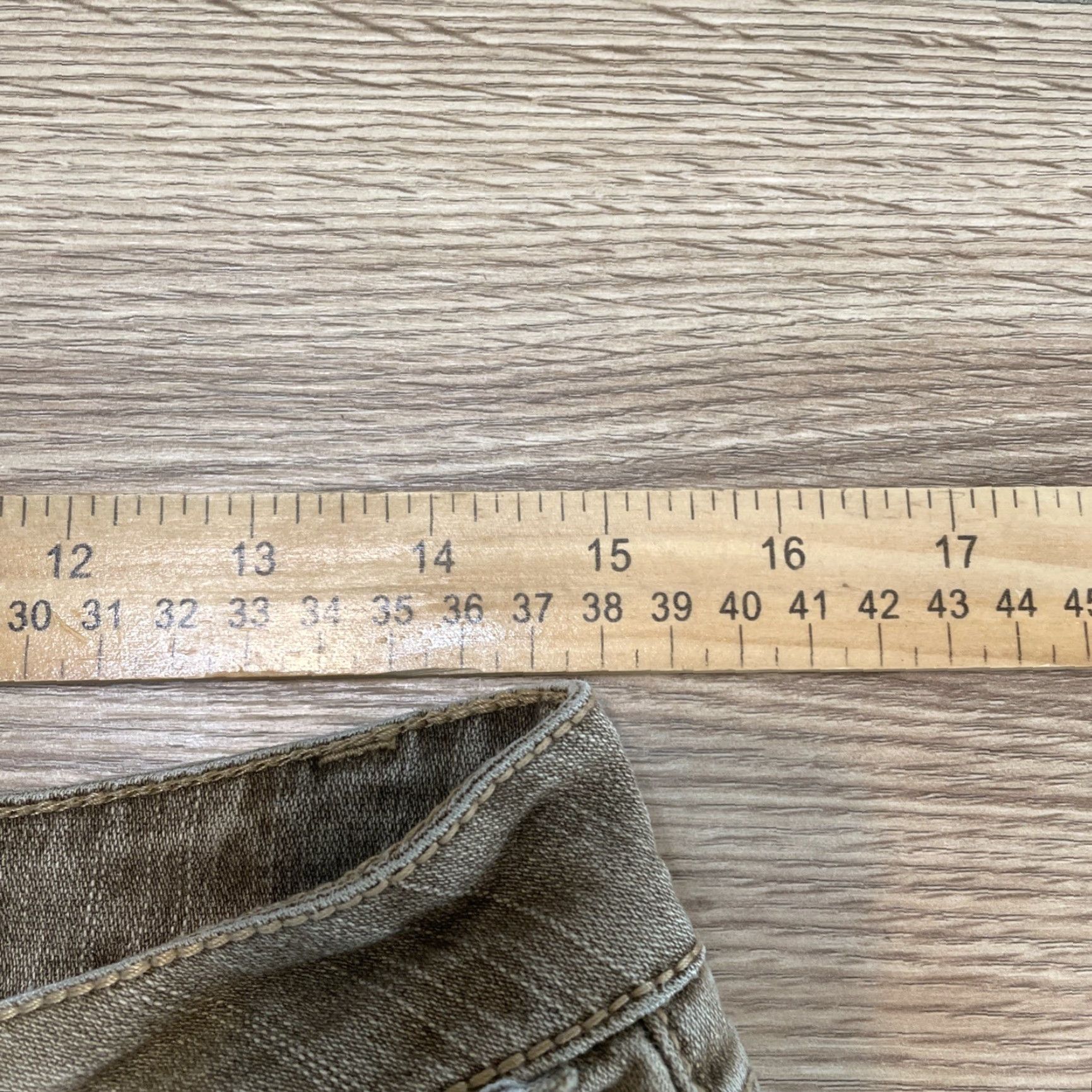 Vintage VINTAGE Baccini Women's Jeans Straight Leg Size 10 Brown Pockets Size 32" / US 10 / IT 46 - 4 Thumbnail