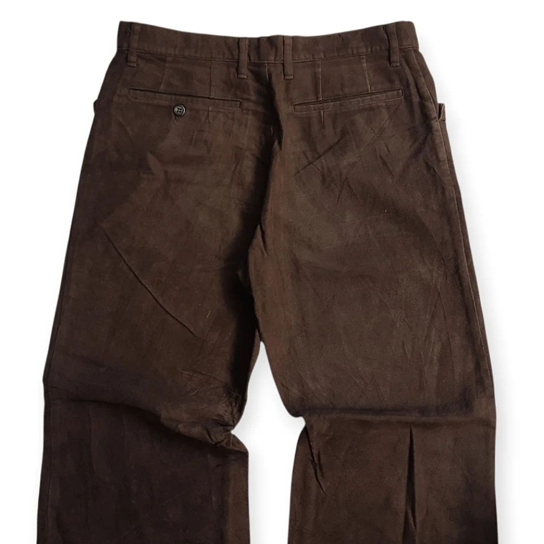Le Grande Bleu (L.G.B.) Japanese Brand PPFM Velvet Baggy Flare Pants Size US 30 / EU 46 - 4 Thumbnail