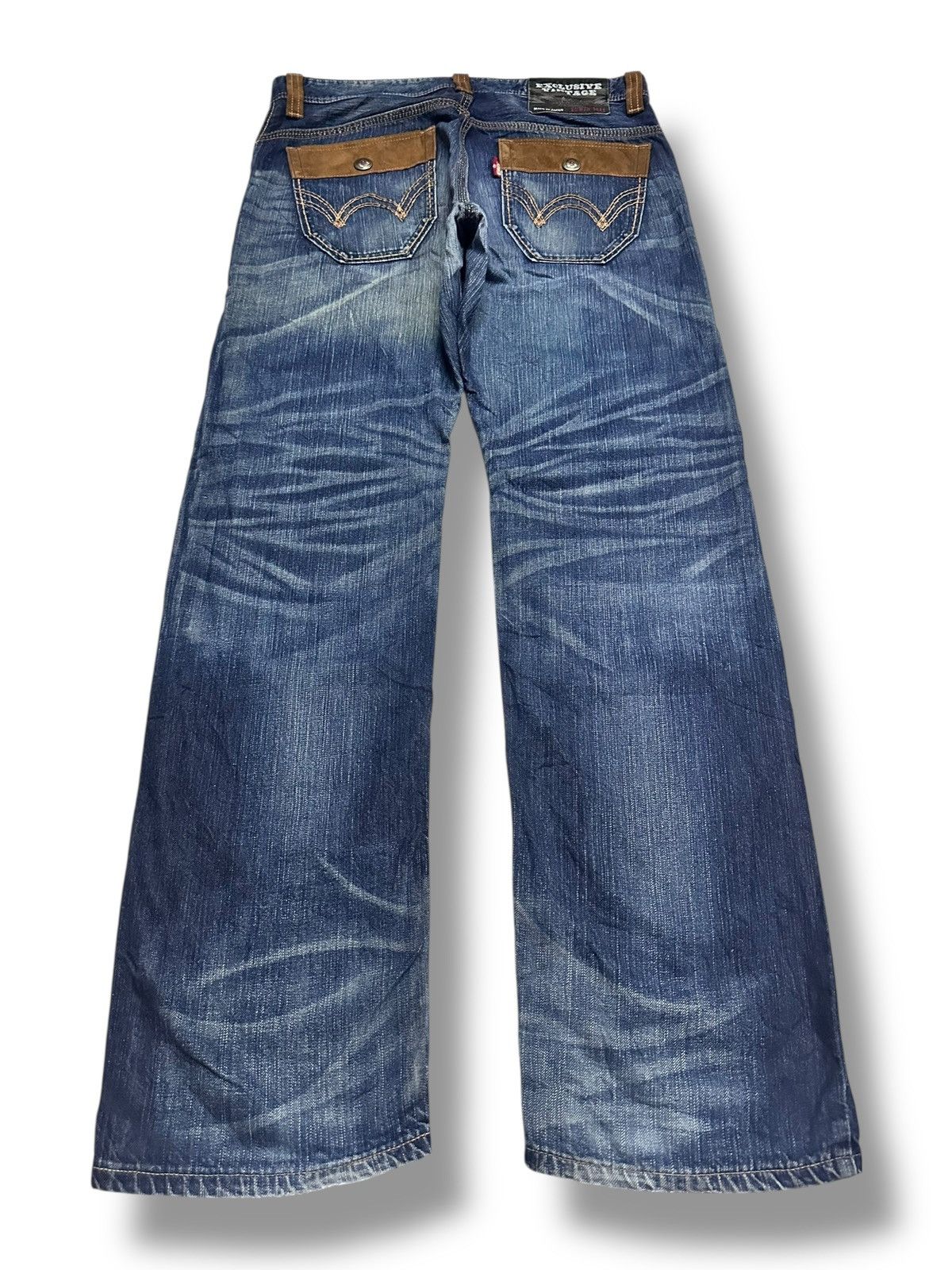 Edwin Edwin Exclusive Vintage Baggy Loose Style With Faded Wash Size US 36 / EU 52 - 2 Thumbnail