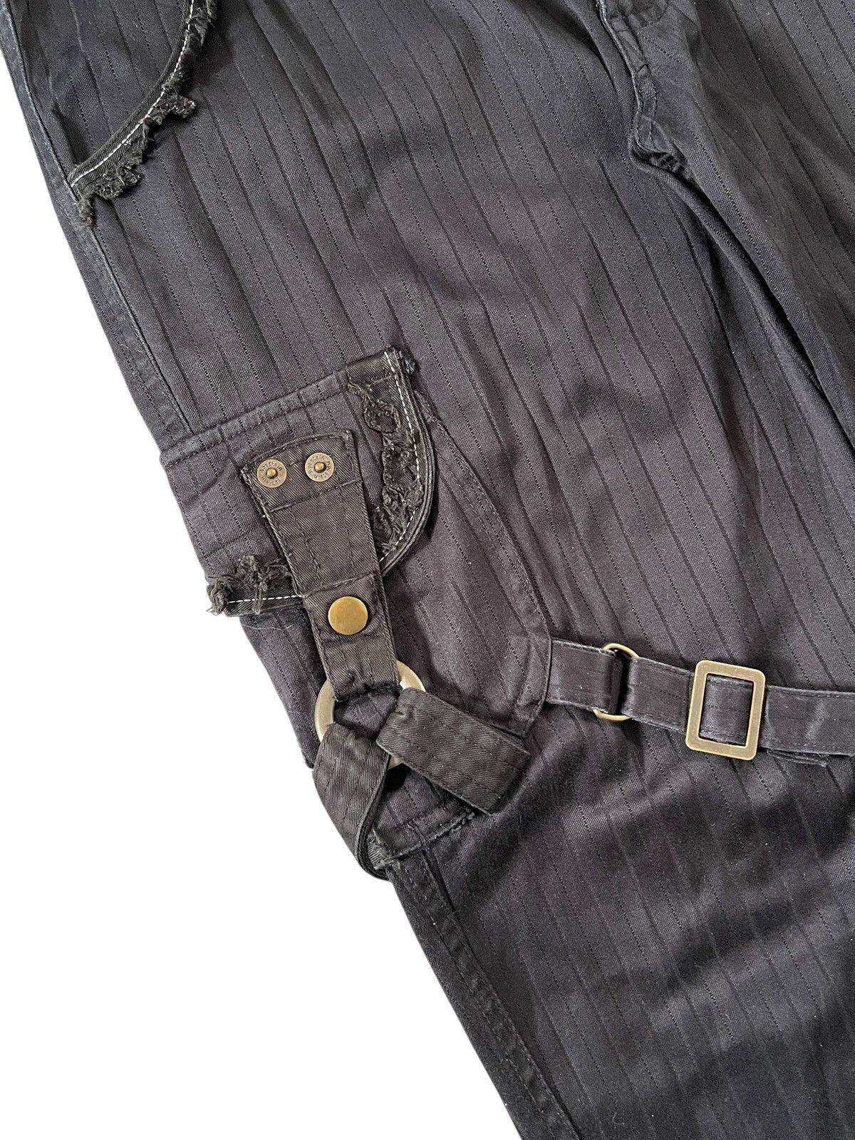 Japanese Brand Apestein 🇯🇵 Bondage Cargo Pants Size US 33 - 6 Thumbnail