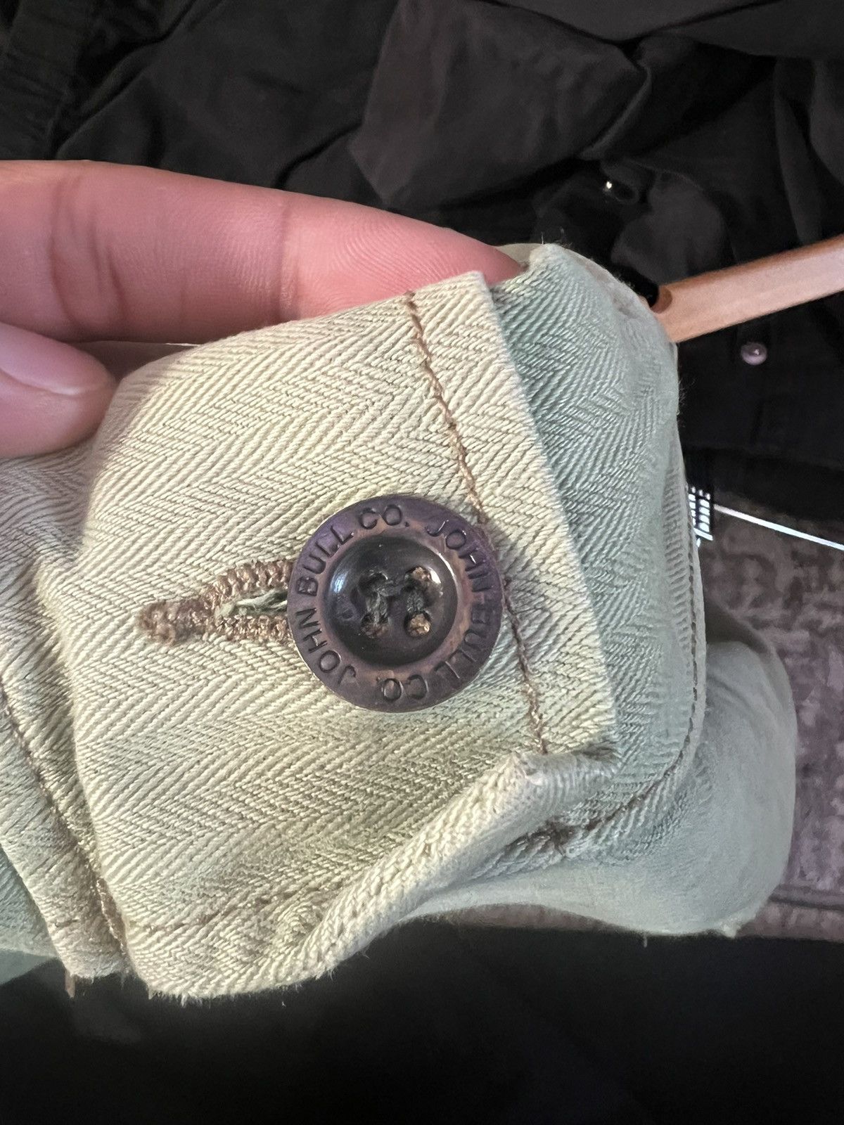 Johnbull × Vintage Vintage 90s John Bull HBT usmc cargo monkey pants repo Size US 33 - 3 Thumbnail