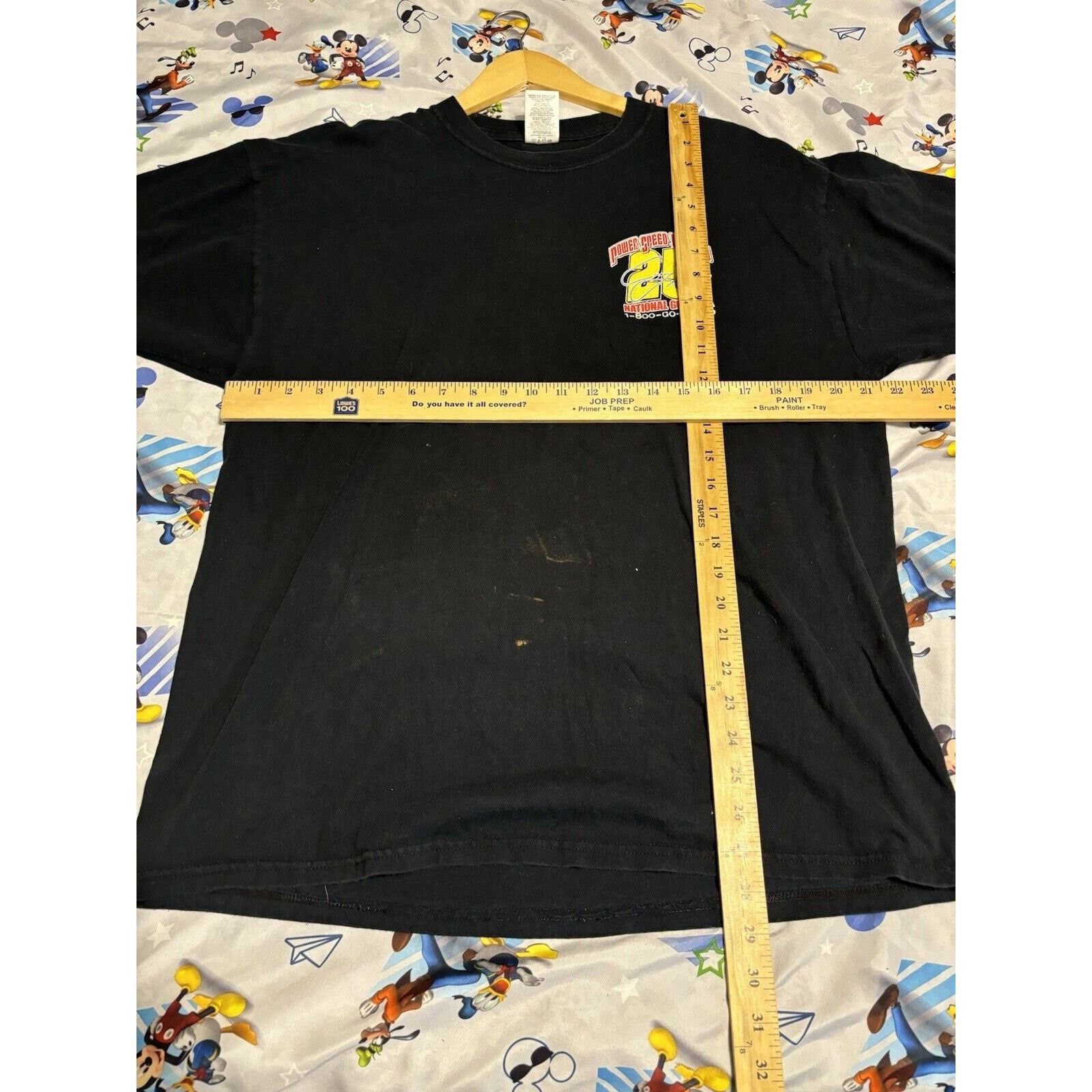Other vintage nascar black #25 distressed national T-shirt Size Xl Size US XL / EU 56 / 4 - 7 Thumbnail