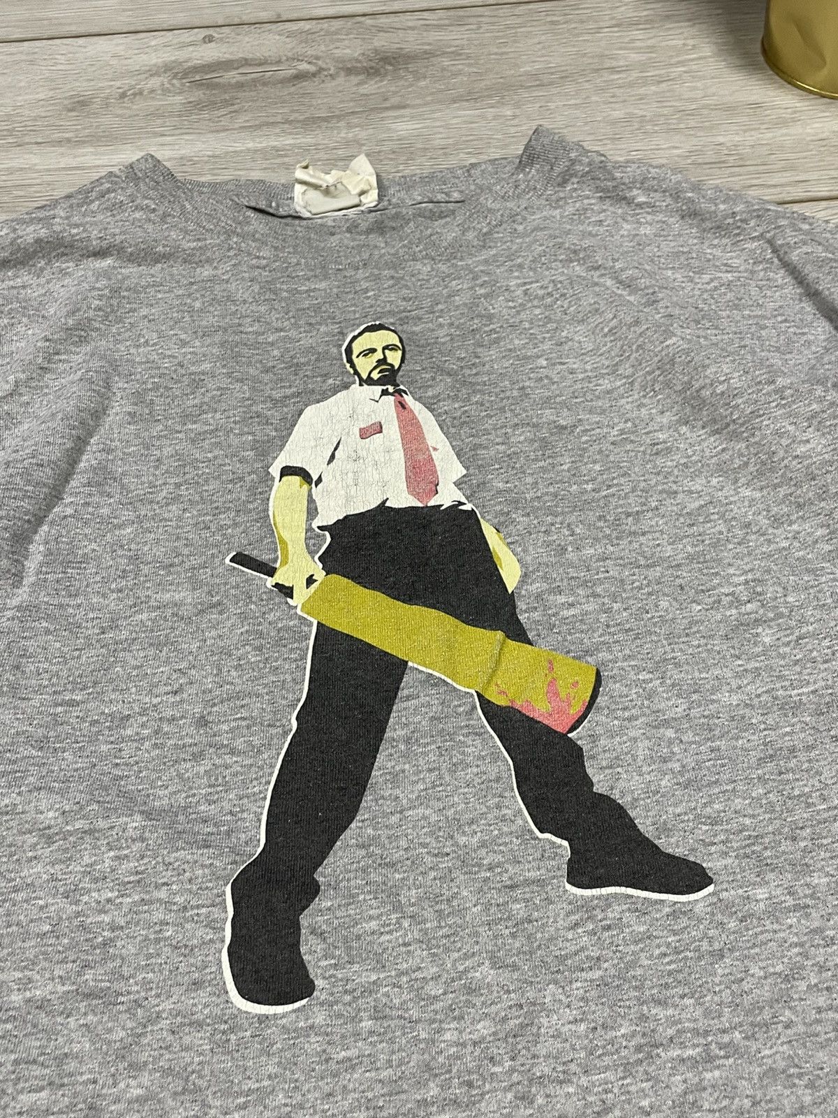 Vintage Vintage 00s Shaun Of The Dead 2005 T-Shirt Size US L / EU 52-54 / 3 - 9 Thumbnail