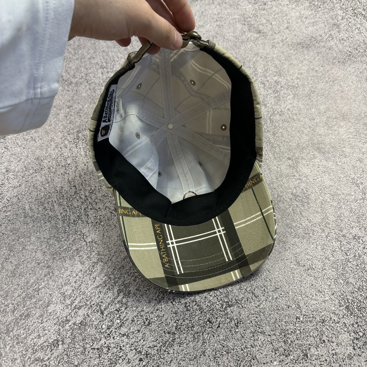 Bape A Bathing Ape Beige Bape Check Hat Beige Cap One Size Size ONE SIZE - 10 Thumbnail