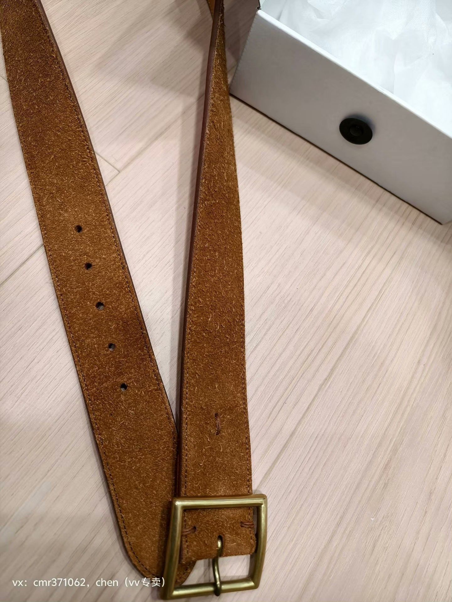 Visvim VISVIM 17AW 45MM Veggie Suede Belt Size 34 - 4 Thumbnail