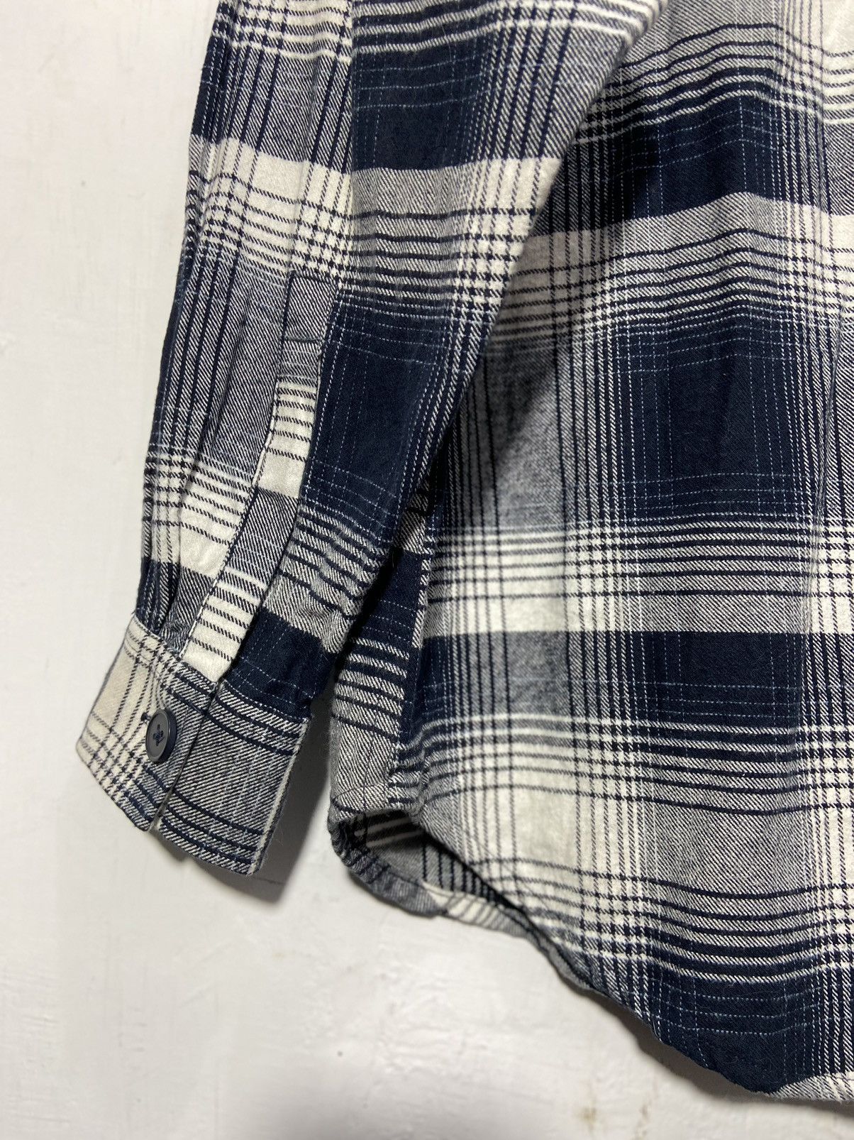 Flannel × Japanese Brand H&M Flannel Outer Shirt Y2K Style Size US L / EU 52-54 / 3 - 12 Thumbnail