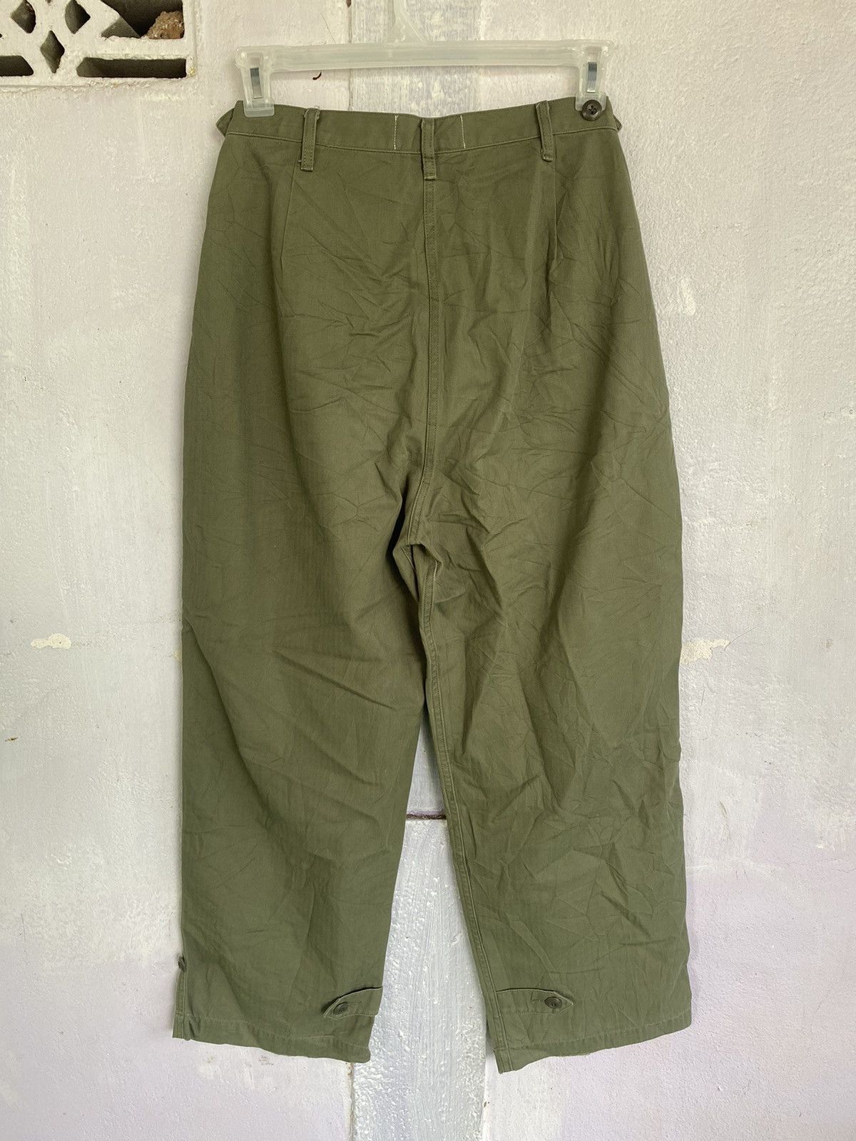 Japanese Brand & RC Military Style Pockets Utilities Women’s Army Pant Size 28" / US 6 / IT 42 - 2 Thumbnail