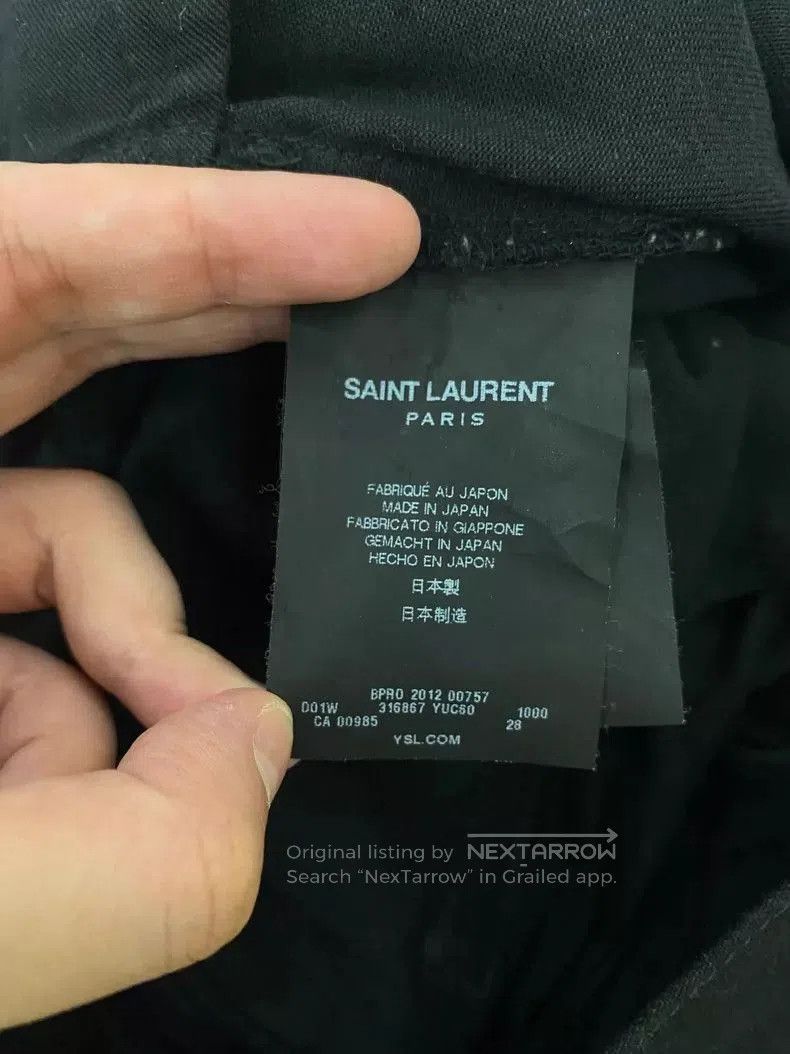 Other Saint Laurent Slim Straight Denim Jeans. Size US 28 / EU 44 - 4 Thumbnail