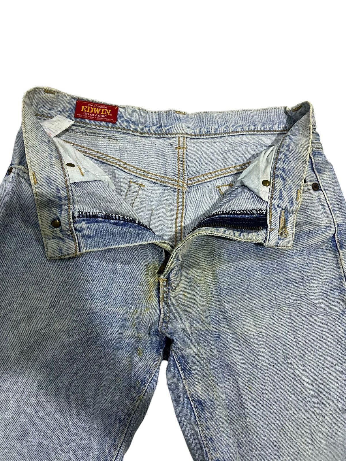 If Six Was Nine EDWIN US CLASSIC WASHED STRAIGHT CUT Size US 29 - 5 Thumbnail