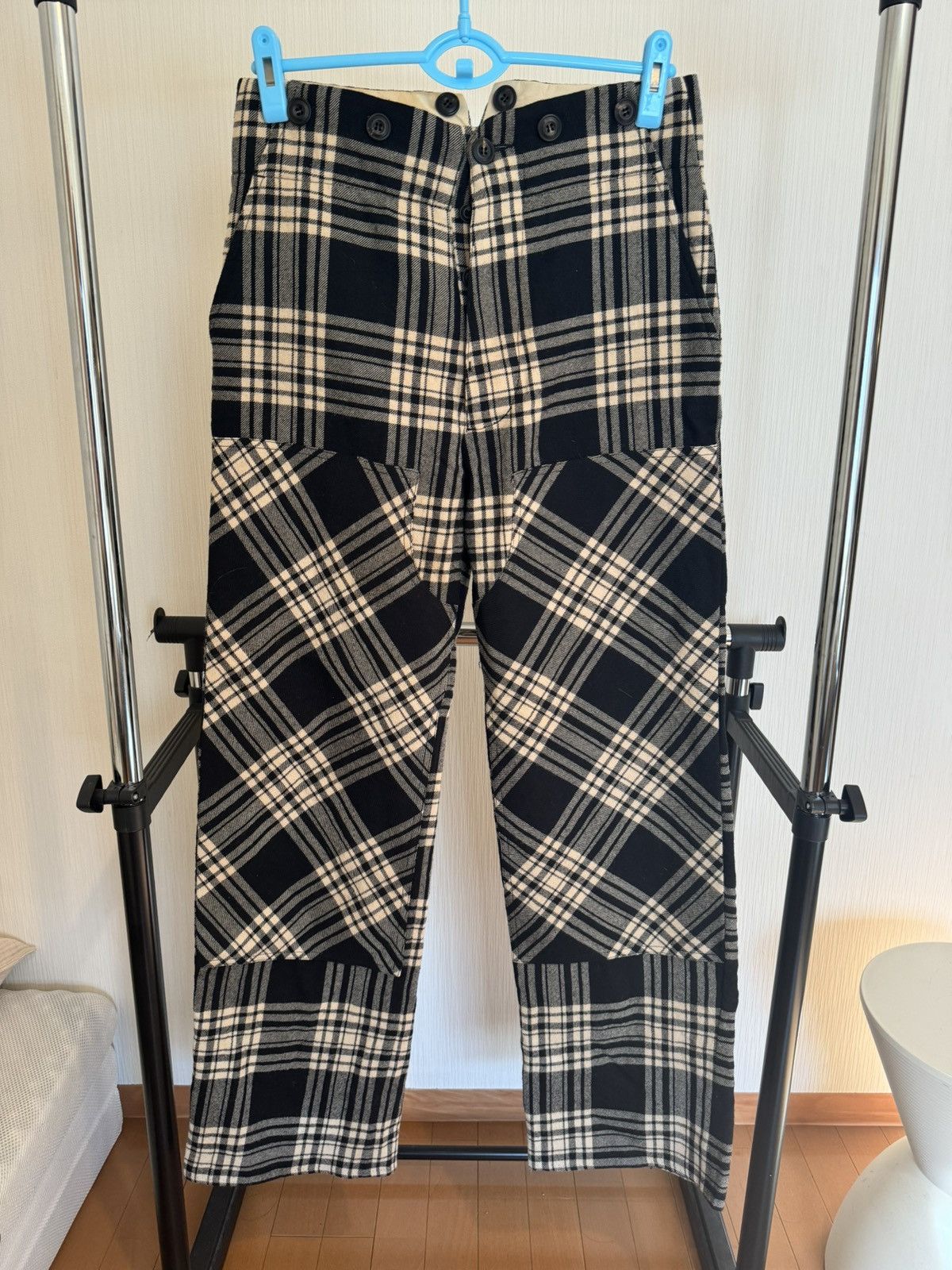 John Alexander Skelton CVIII 1/7 Wool Trousers Size US 30 / EU 46 - 3 Thumbnail