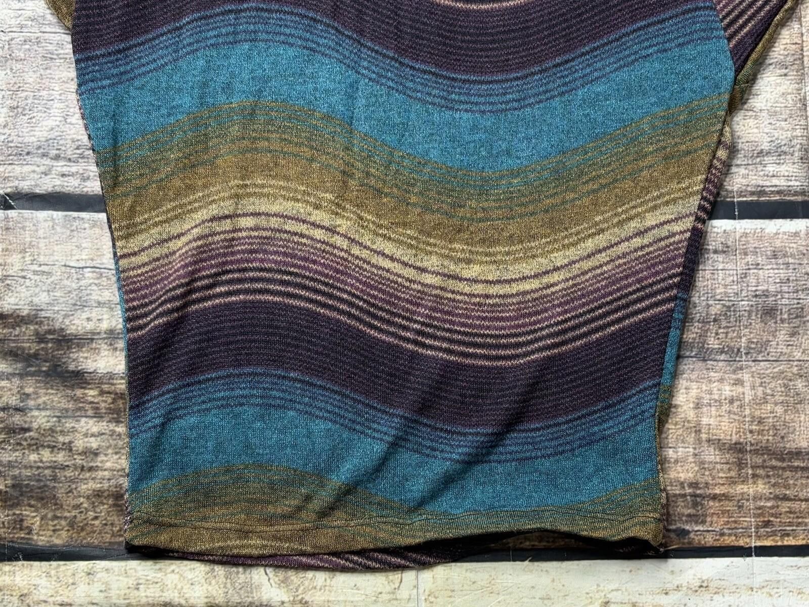 MCM VTG MCM Top Women's Medium Colorblock Striped Puff Size M / US 6-8 / IT 42-44 - 7 Thumbnail