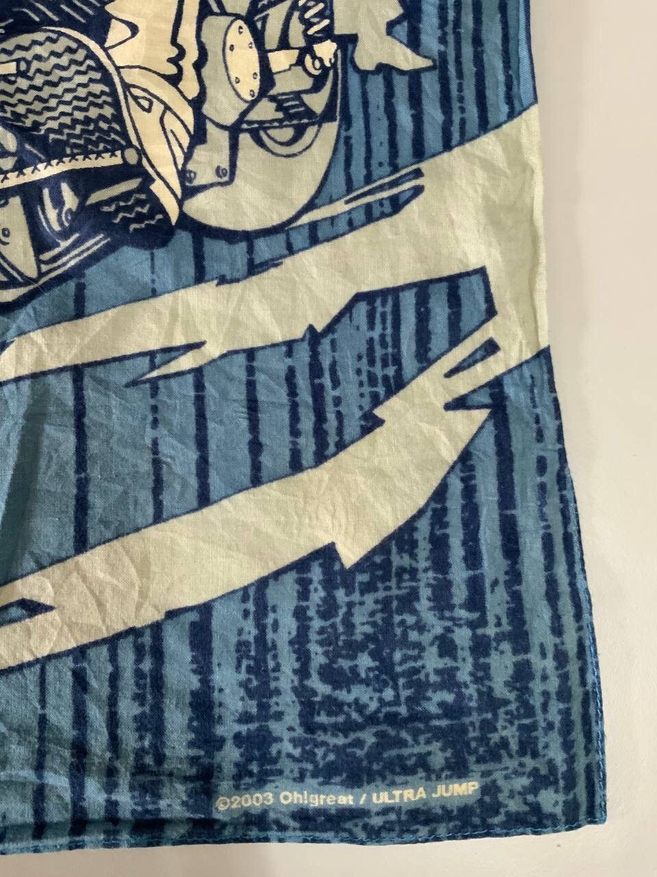 Japanese Brand Vintage Tenjho Tenge Handkerchief Size ONE SIZE - 14 Thumbnail