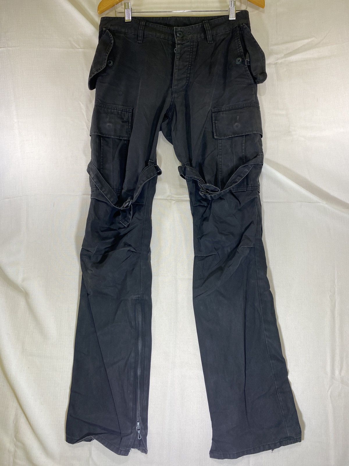 Attachment black bondage cargo pants Size US 32 / EU 48 - 1 Thumbnail