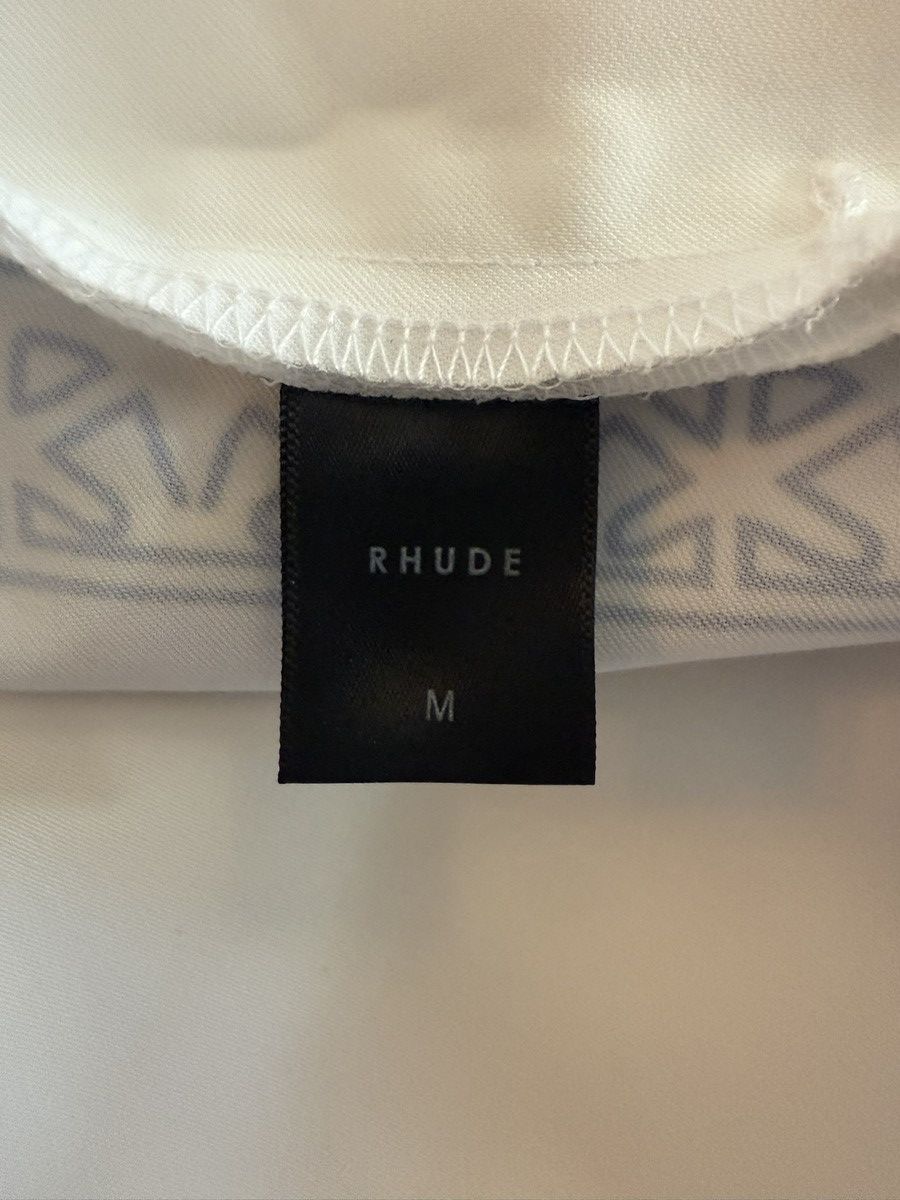Rhude Rhude Paisley Shorts – Blue & White Size US 32 / EU 48 - 6 Thumbnail