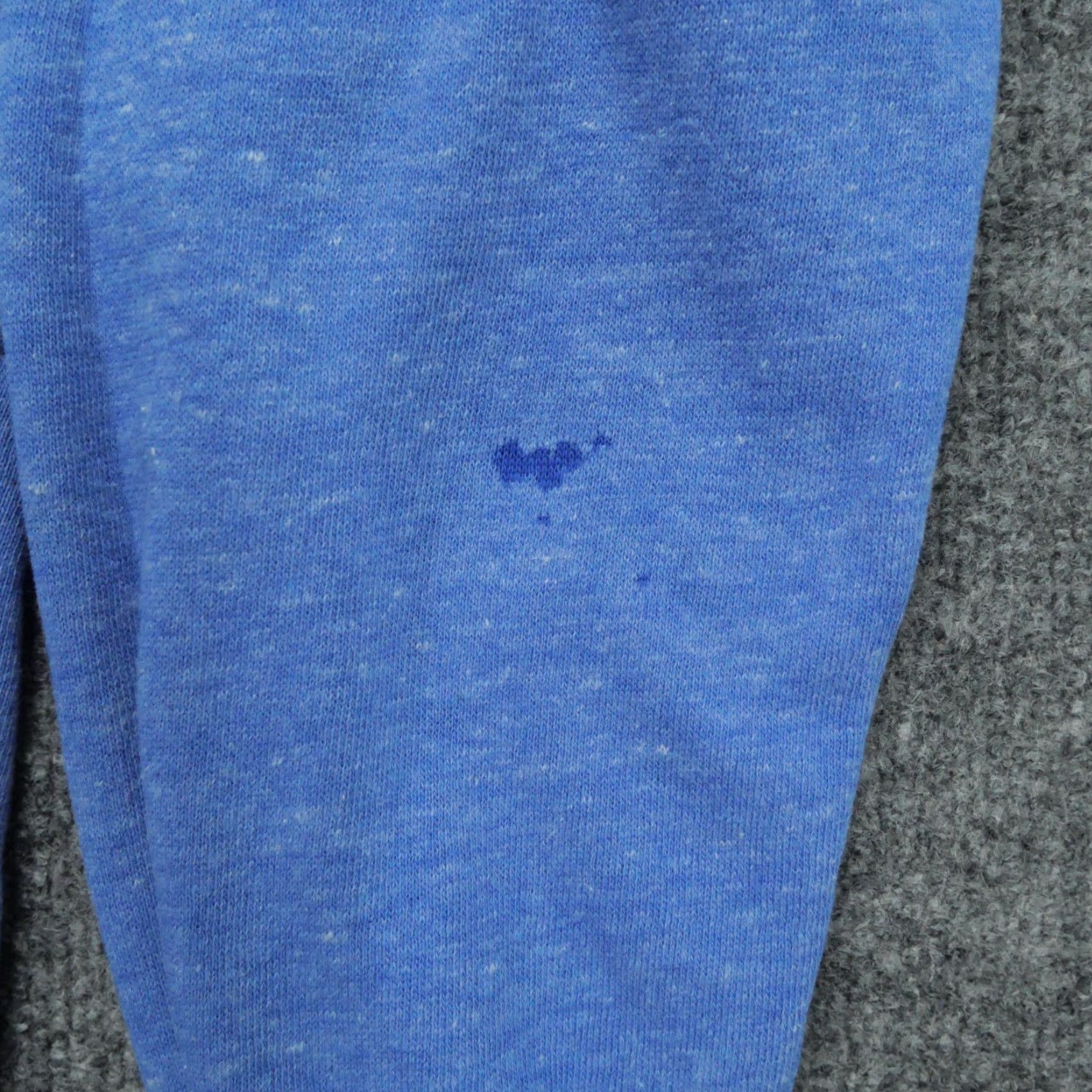 Vintage VINTAGE Sweatshirt Womens M Blue Raglan 60s 90s Pullover Crew Neck Cotton Blend Fleece Size M / US 6-8 / IT 42-44 - 7 Thumbnail
