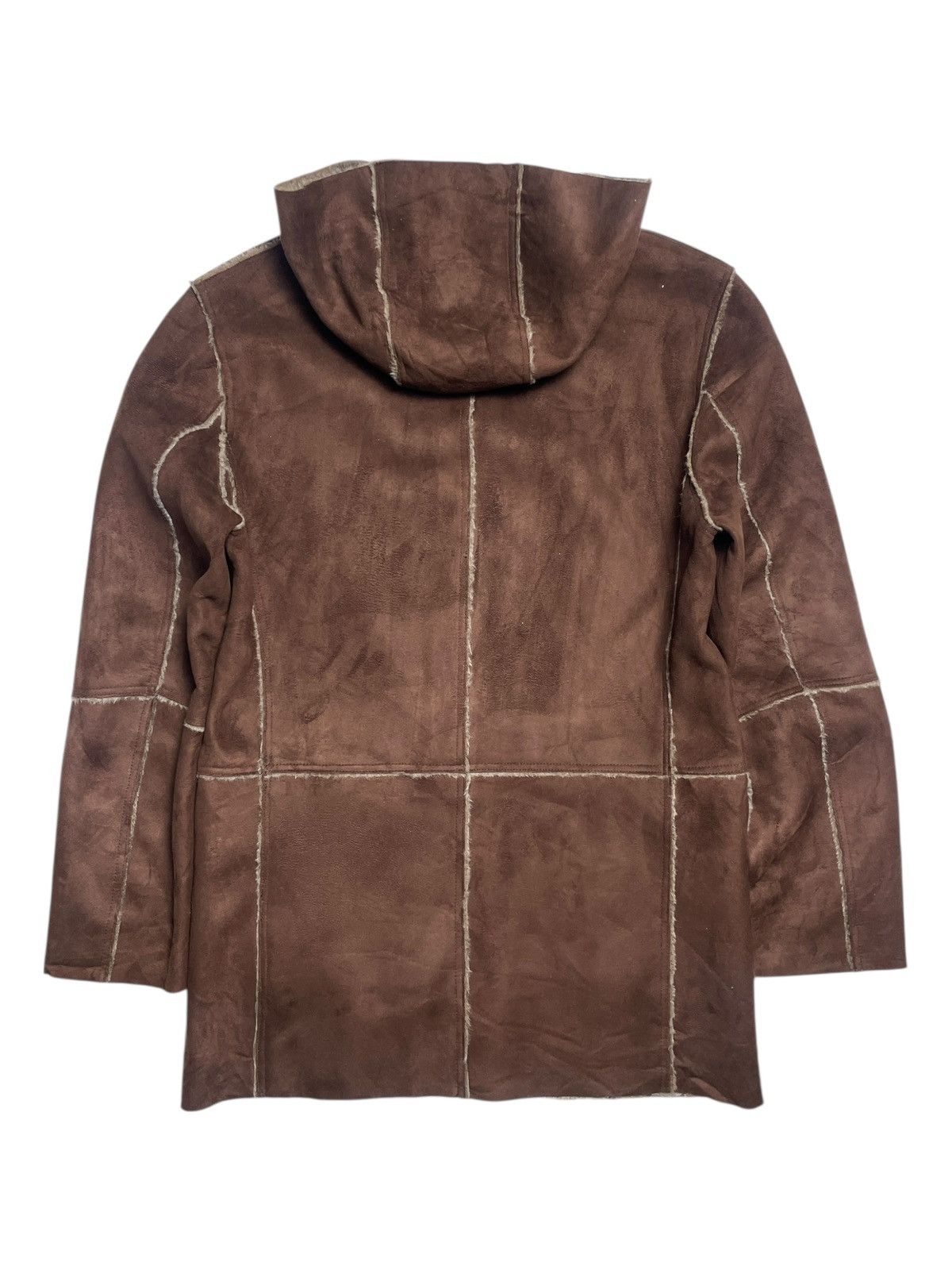 Tornado Mart 2000’s Tornado Mart - Faux Fur Leather Suede Jacket Size US L / EU 52-54 / 3 - 6 Thumbnail