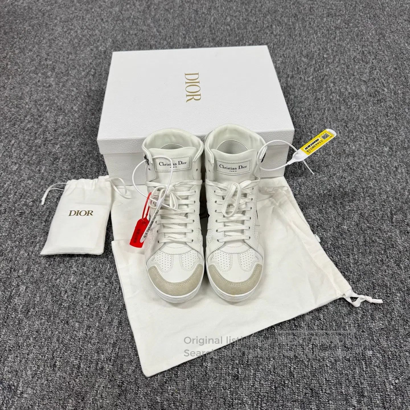 Dior Dior Spliced suede high-top board shoes| Size US 6 / IT 36 - 3 Thumbnail