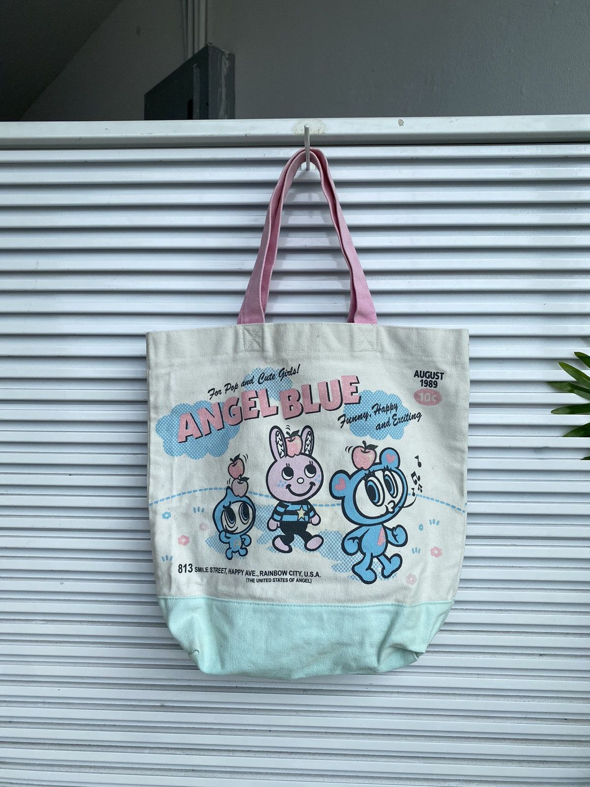 Angel Blue Vintage Angle Blue Hysteric Tote Bag / Travis Flacko Scott Size ONE SIZE - 5 Thumbnail