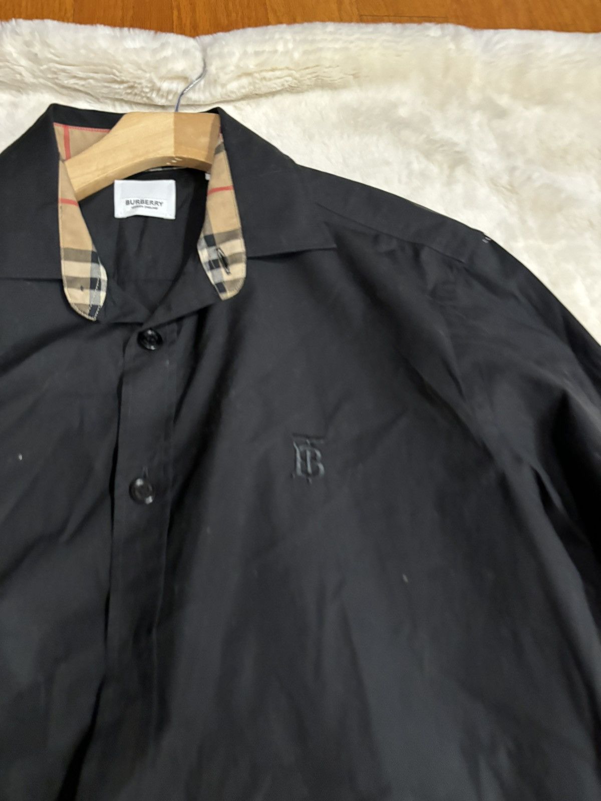 Burberry Black Burberry Button Shirt Size US S / EU 44-46 / 1 - 2 Thumbnail